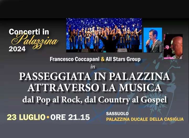 Francesco Coccapani & All Stars Group “Passeggiata in Palazzina attraverso la musica”