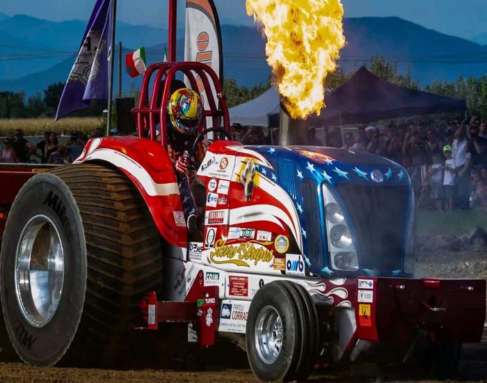 Tractor Pulling: Stars&Stripes di scena a Sabbioneta